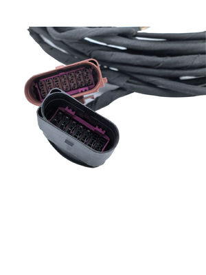 Black Customized Wiring Harness Custom Automotive Wiring Harness Durable