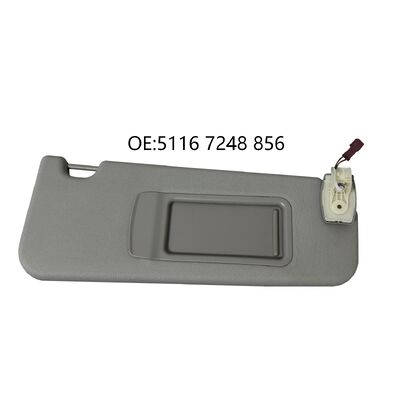 Pare-soleil gauche avec miroir pour BMW F10 F18 2011-2016 Gris 5116 7248 856